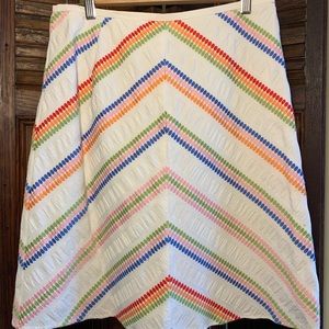 Vintage Talbots Summer A-line Skirt